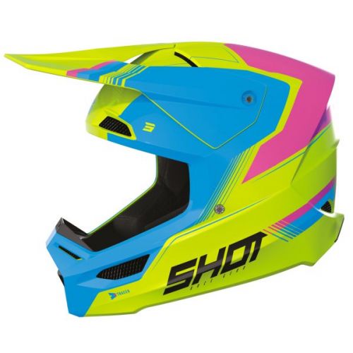 CASCO SHOT FURIUS KID TRACER ROSA BRILLO