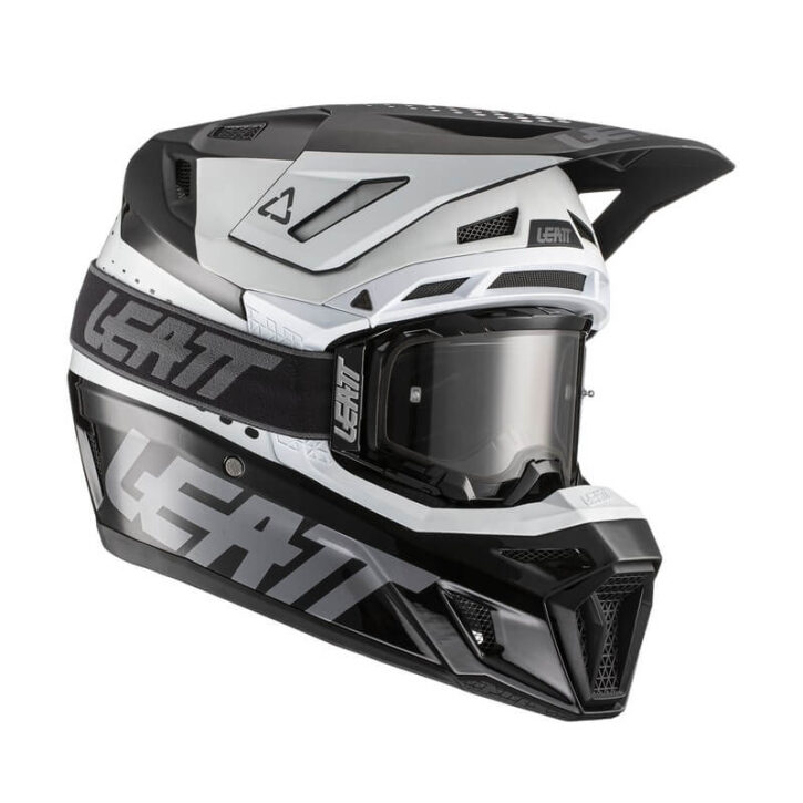 CASCO LEATT 8.5 V22 BLANCO NEGRO