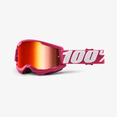 GAFAS 100% STRATA 2 FLETCHER LENTE ESPEJO ROJO