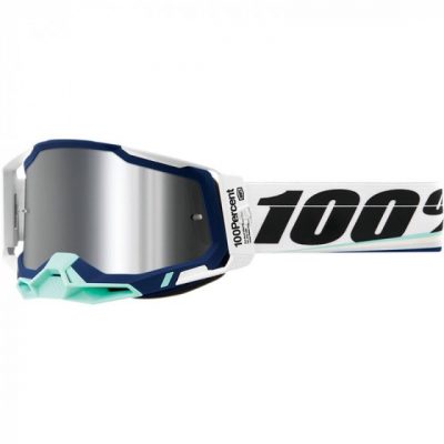 GAFAS 100% RACECRAFT 2 ARSHAM LENTE ESPEJO PLATA