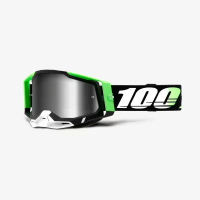 GAFAS 100% RACECRAFT 2 KALKUTA LENTE ESPEJO PLATA