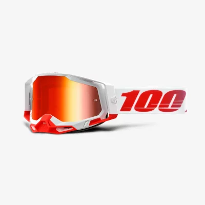 GAFAS 100% RACECRAFT 2 ST-KITH LENTE ESPEJO ROJO