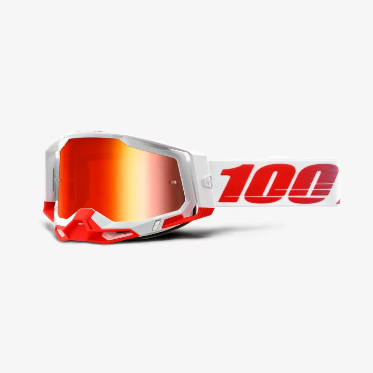 GAFAS 100% RACECRAFT 2 ST-KITH LENTE ESPEJO ROJO