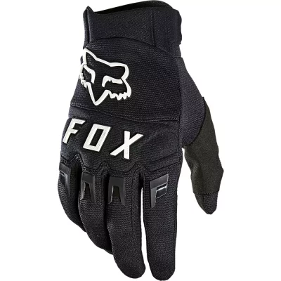 GUANTES FOX DIRTPAW NEGRO BLANCO