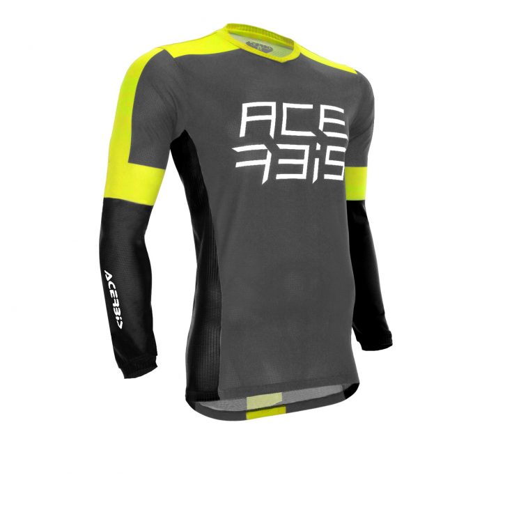 camiseta acerbis mx j track amarillo 01
