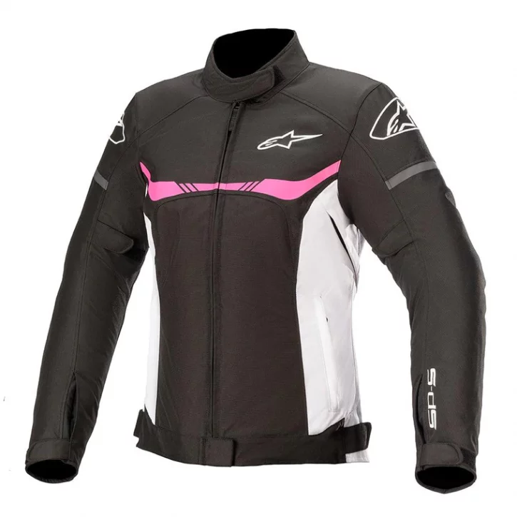 chaqueta-alpinestars-stella-t-sps waterproof negro-fucsia-01