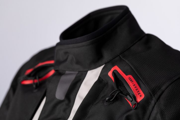CHAQUETA RST MUJER ENDURANCE TEXTIL ROJO - Imagen 5