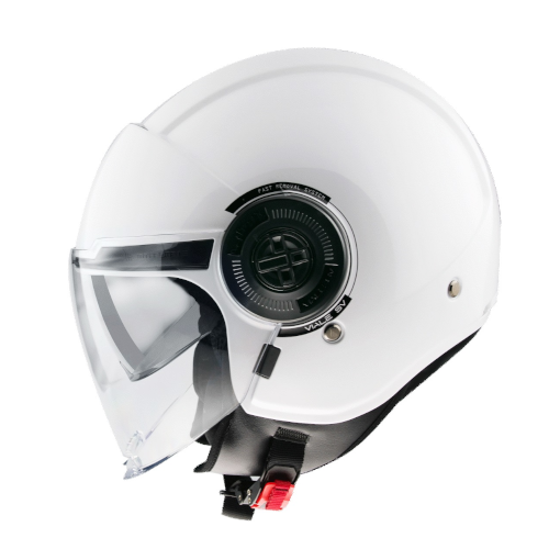 CASCO MT ABIERTO AVIALE SV SOLID BLANCO PERLA BRILLO 02