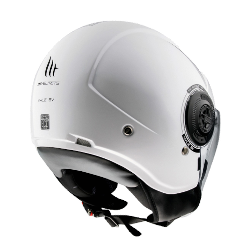 CASCO MT ABIERTO AVIALE SV SOLID BLANCO PERLA BRILLO 03