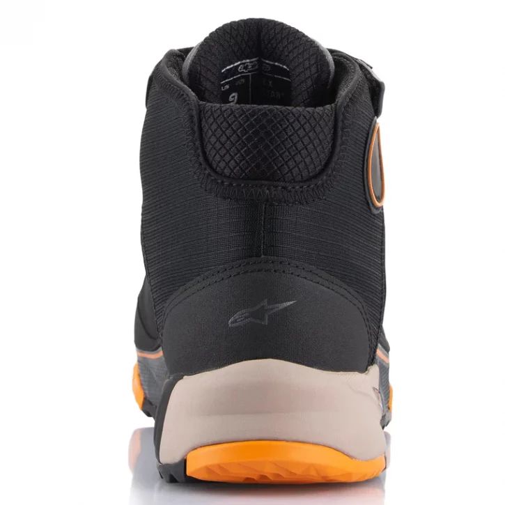 ZAPATOS ALPINESTARS CR-X DRYSTAR NEGRO MARRON NARANJA