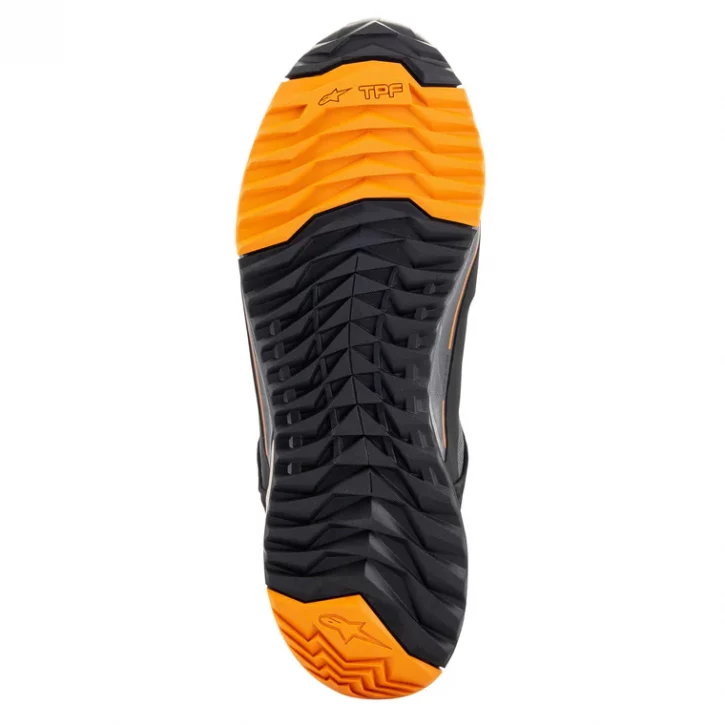 ZAPATOS ALPINESTARS CR-X DRYSTAR NEGRO MARRON NARANJA