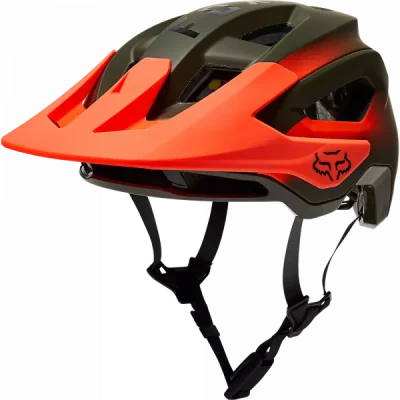 CASCO MTB SPEEDFREME PRO FADE NARANJA OLIVA 08