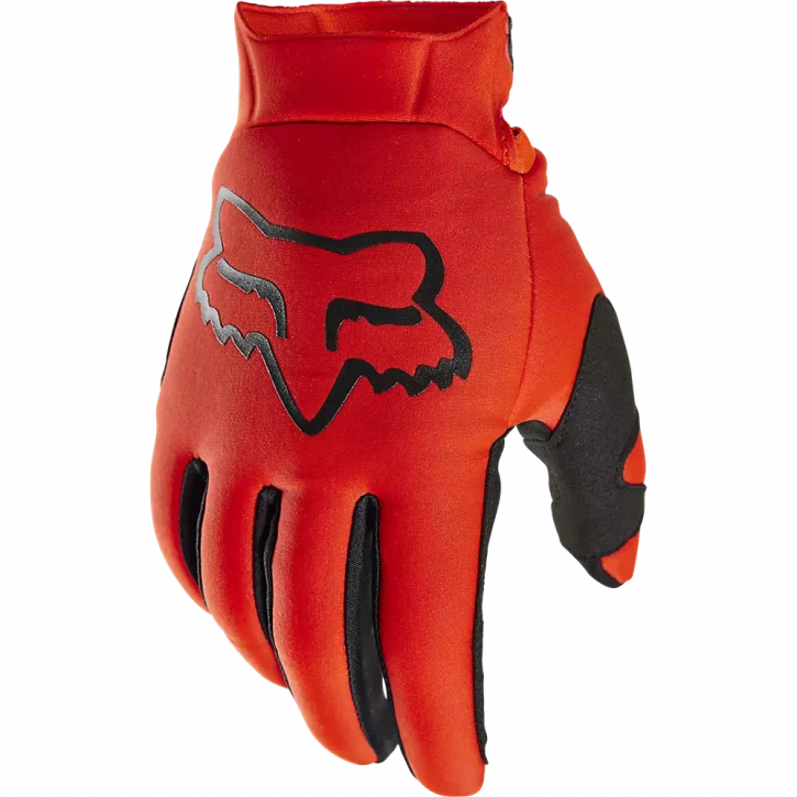 GUANTES FOX DEFEND THERMO naranja 02