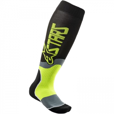 calcetines alpinestars mx plus 2 negro fluor