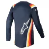 camiseta alpinestars fluid corsa marino02