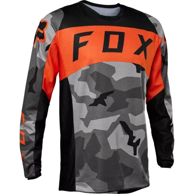 camiseta fox 180 bnkr gris camuflaje