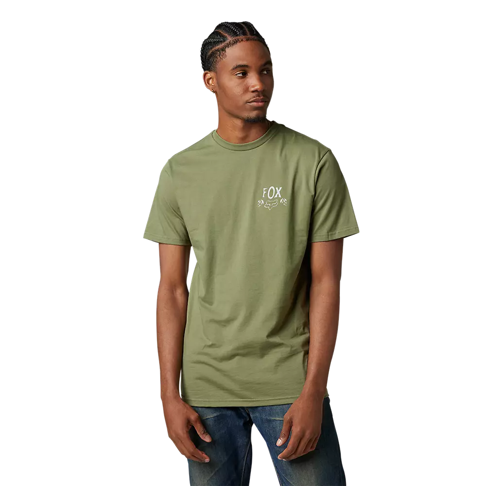 camiseta fox premiun no contest verde