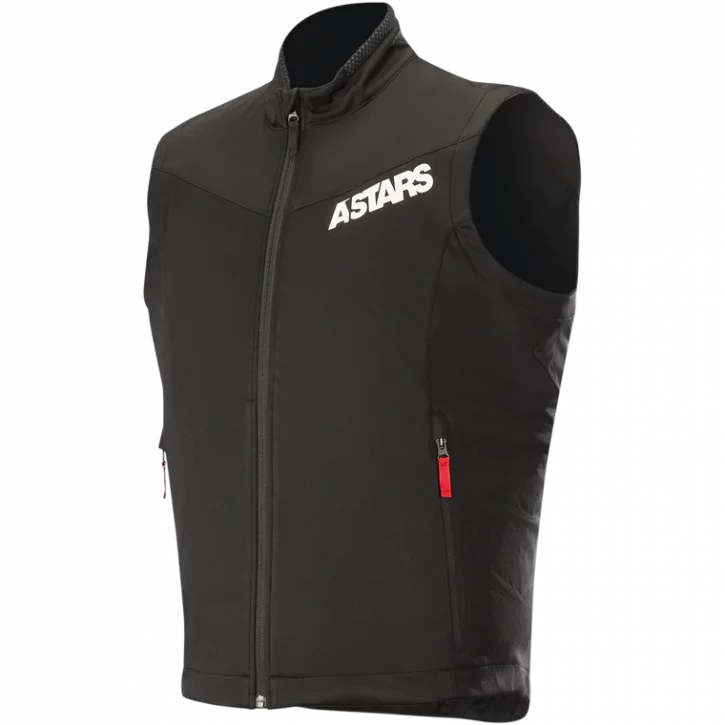 chaleco alpinestars session race negro rojo