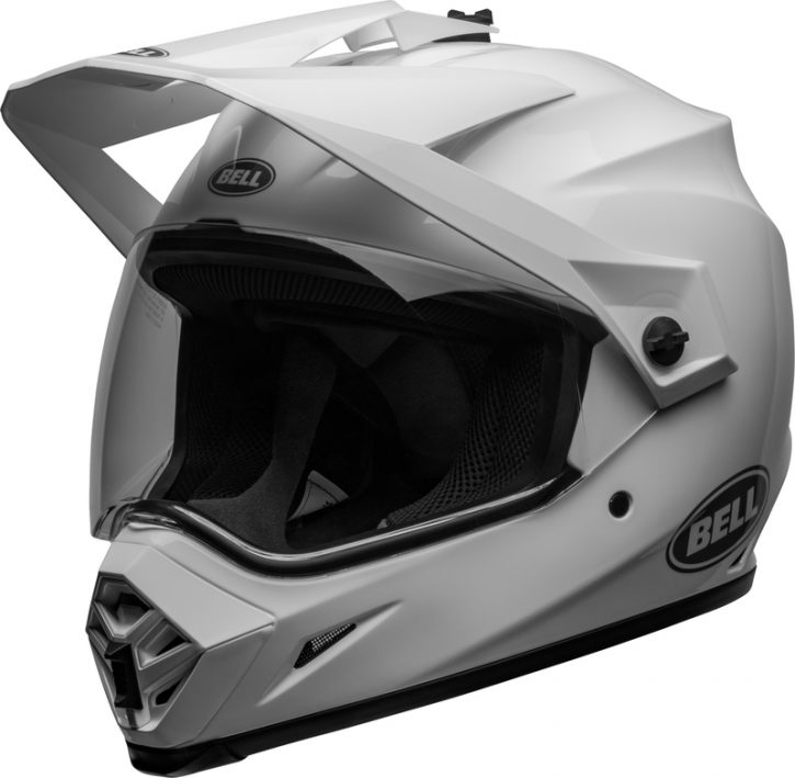 CASCO BELL MX-9 ADV MIPS SOLID BLANCO