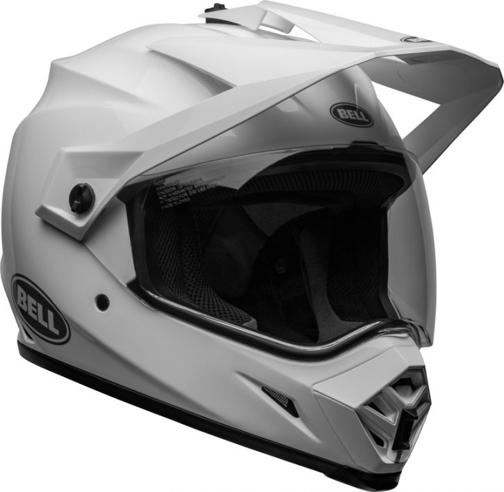 CASCO BELL MX-9 ADV MIPS SOLID BLANCO