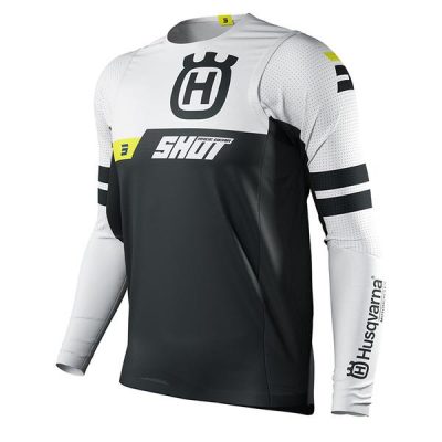 CAMISETA SHOT HUSQVARNA ED LIM NEGRO