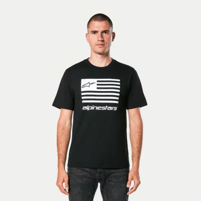 camiseta alpinestars _flag-csf-tee_negro