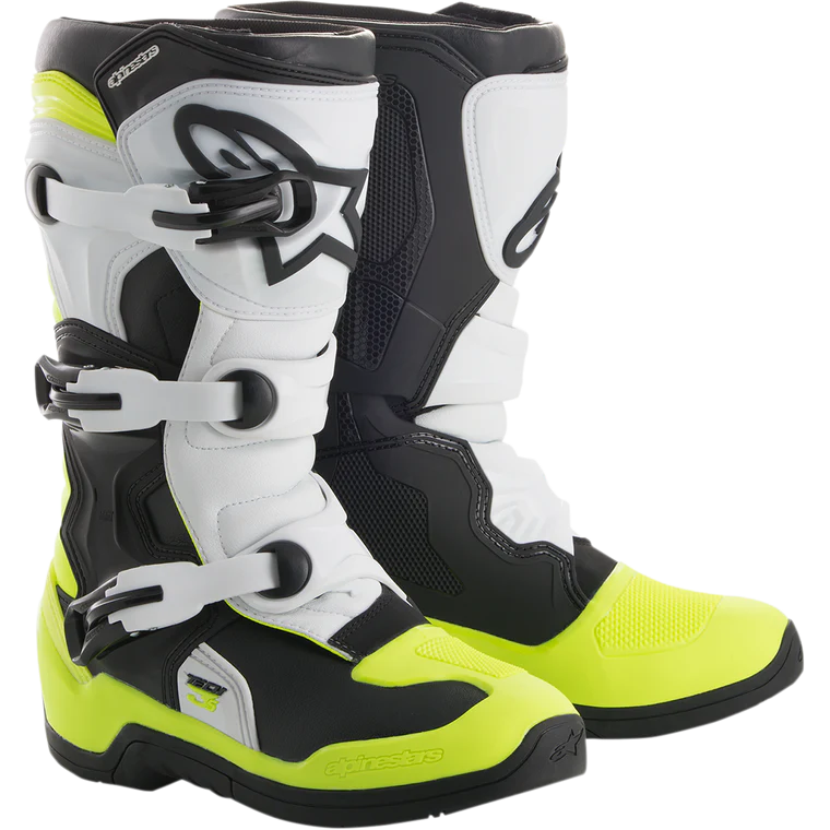 BOTAS ALPINESTARS TECH 3S NEGRO AMARILLO FLUOR