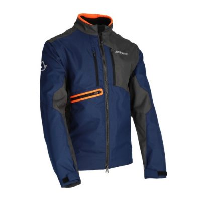CHAQUETA ENDURO ONE AZUL GRIS