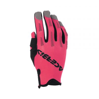 guantes acerbis mx x-p negro rosa