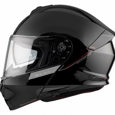casco mt genesis sv NEGRO brillo