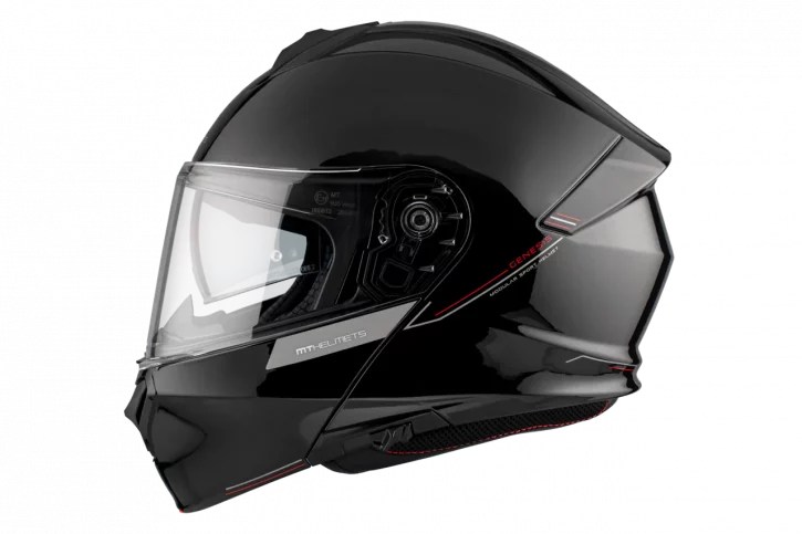 casco mt genesis sv NEGRO brillo