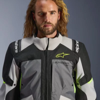 CHAQUETA ALPINESTARS_ANDES_V4_DRYSTAR_JACKET_GRIS FLUOR