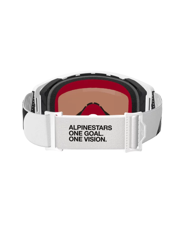 GAFAS ALPINESTARS Supertech-Corp-Goggle-Abs-V-White-Mirror-Silver