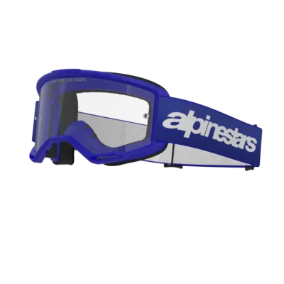 GAFAS ALPINESTARS-Vision-3-Wordmark-Goggle-Blue-Clear