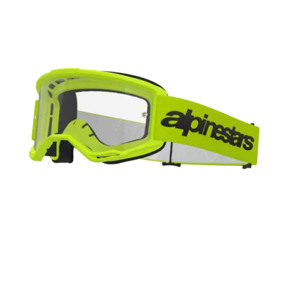 GAFAS ALPINESTARS Vision-3-Wordmark-Goggle-Yellow-Fluo-Clear