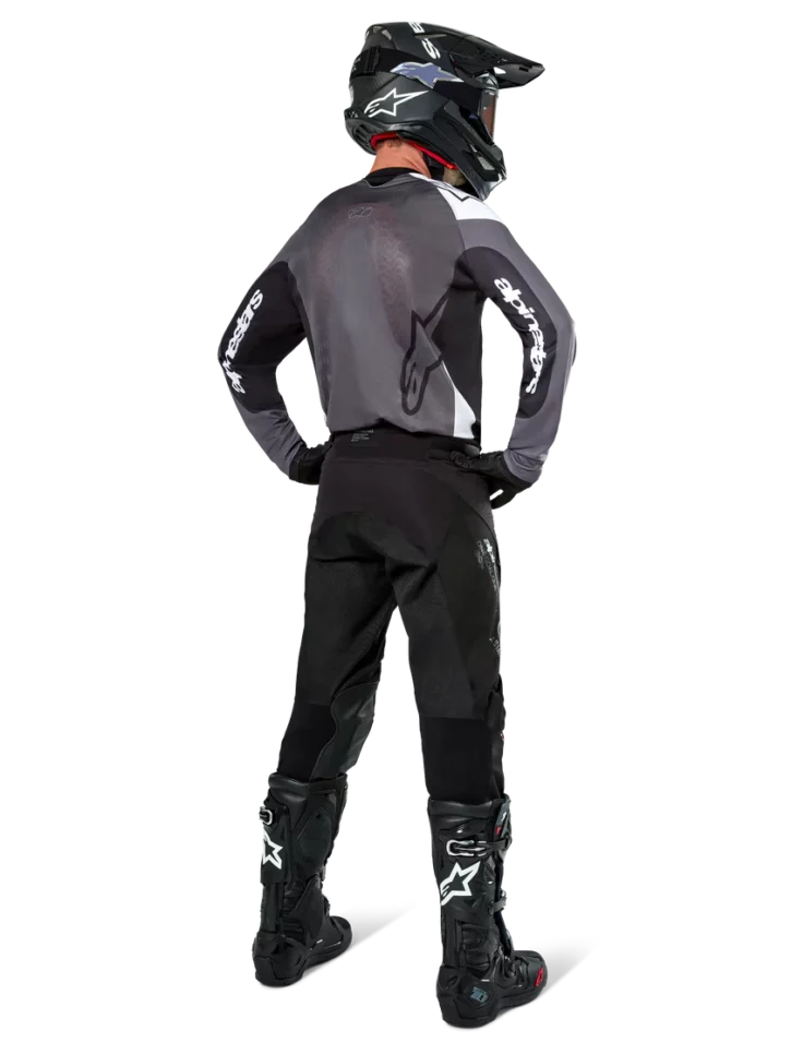 camiseta alpinestars pro dura negro blanco