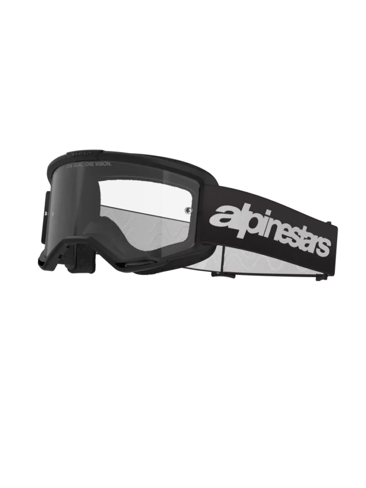 gafas alpinestars Vision-3-Wordmark-Goggle-Black-Clear