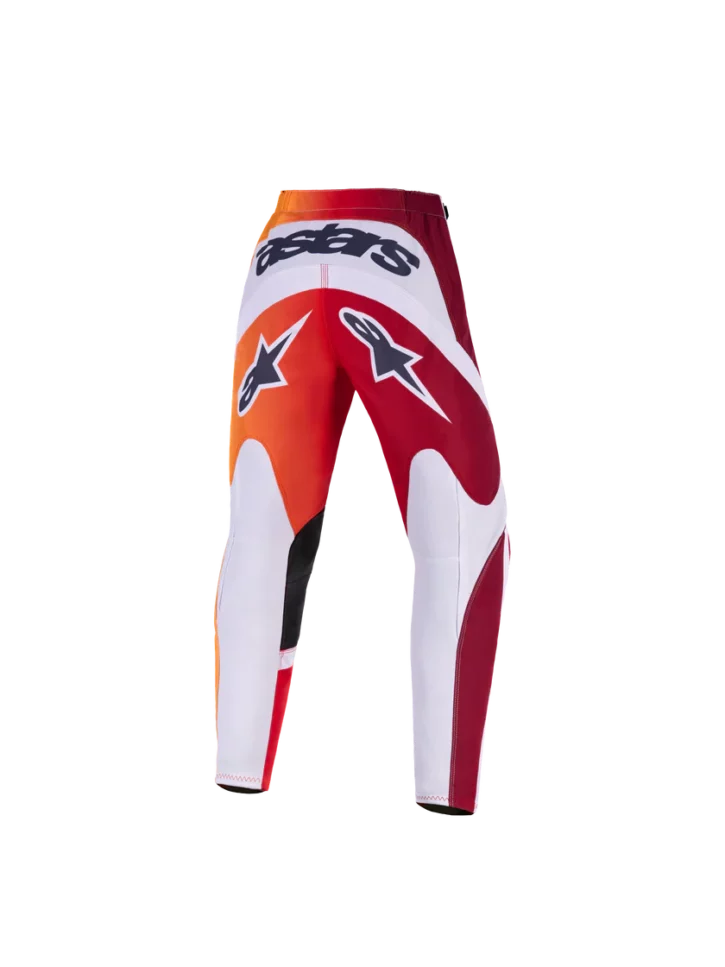 pantalones alpinestars _youth-fluid-portl rojo naranja