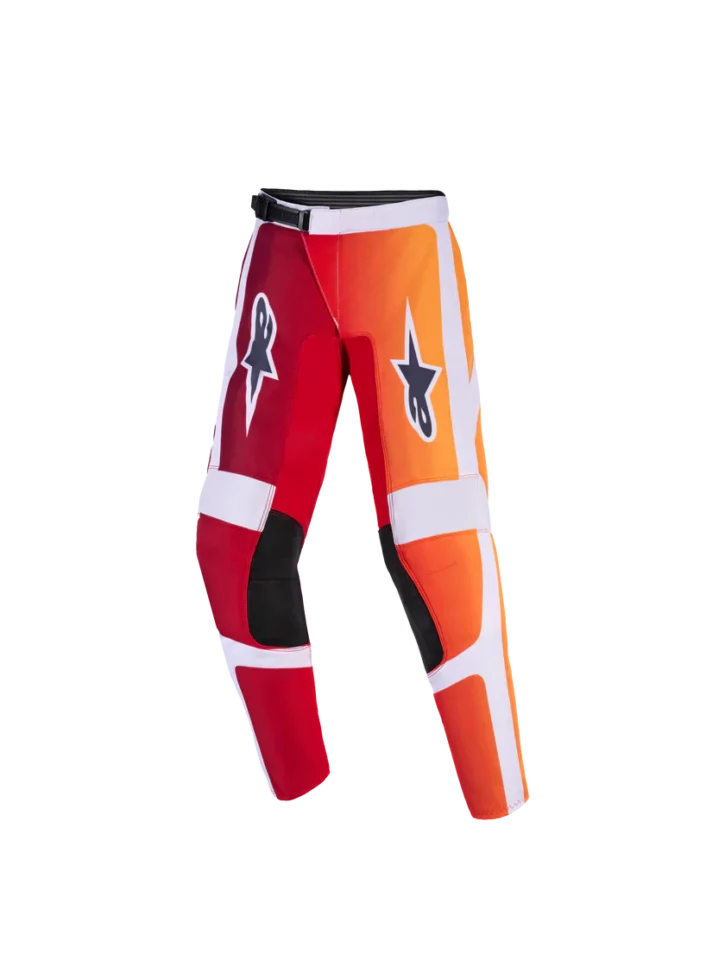 pantalones alpinestars _youth-fluid-portl rojo naranja
