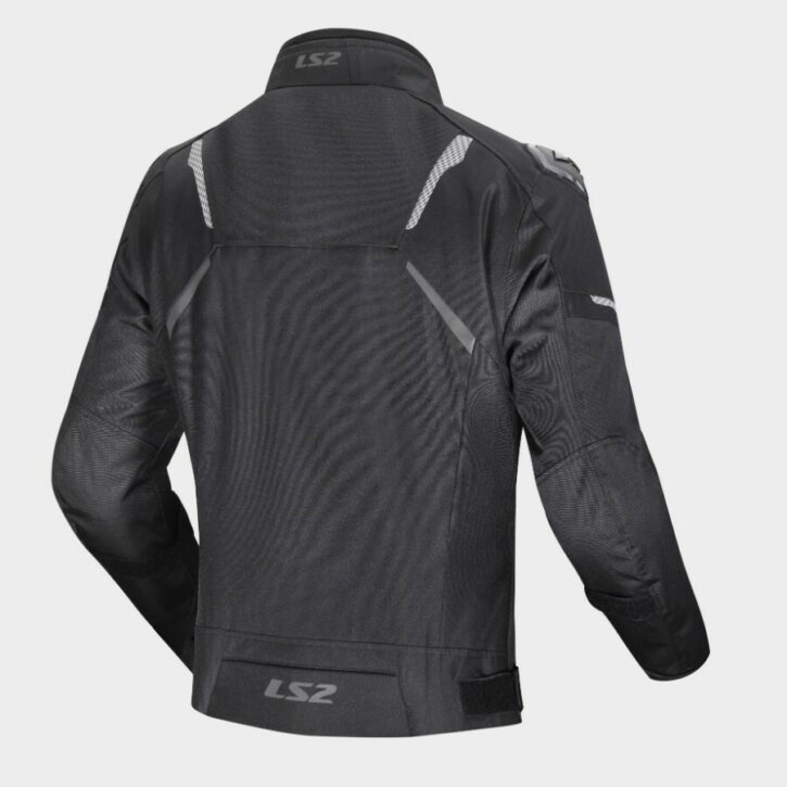 chaqueta ls2 zoom mujer negra