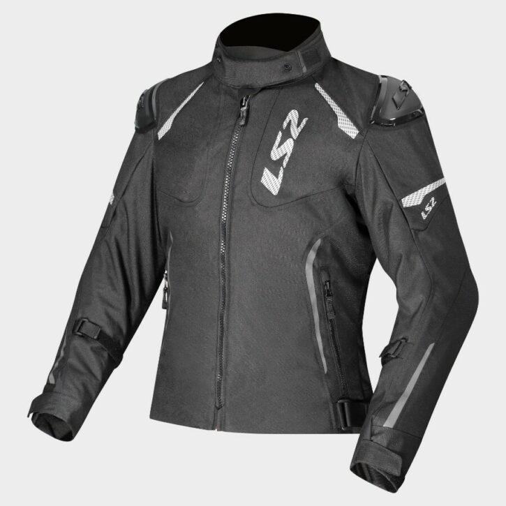 chaqueta ls2 zoom mujer negra