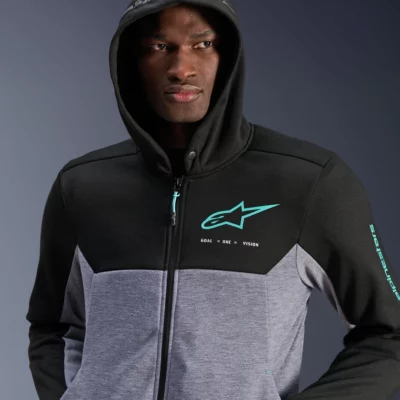 sudadera Alpinestars_chrome-v2-sport-hoodie gris azul