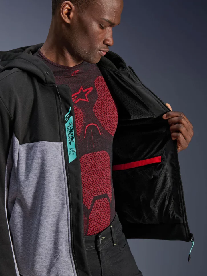 sudadera Alpinestars_chrome-v2-sport-hoodie gris azul