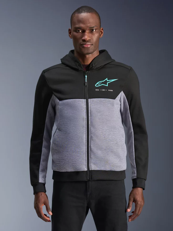 sudadera Alpinestars_chrome-v2-sport-hoodie gris azul
