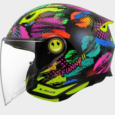CASCO LS2 FUNNY II JOY NEGRO