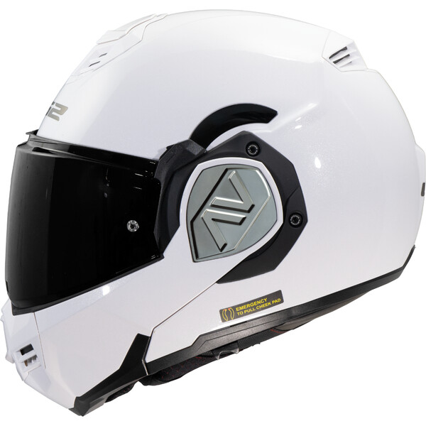CASCO MODULAR LS2 ADVANT BLANCO BRILLO