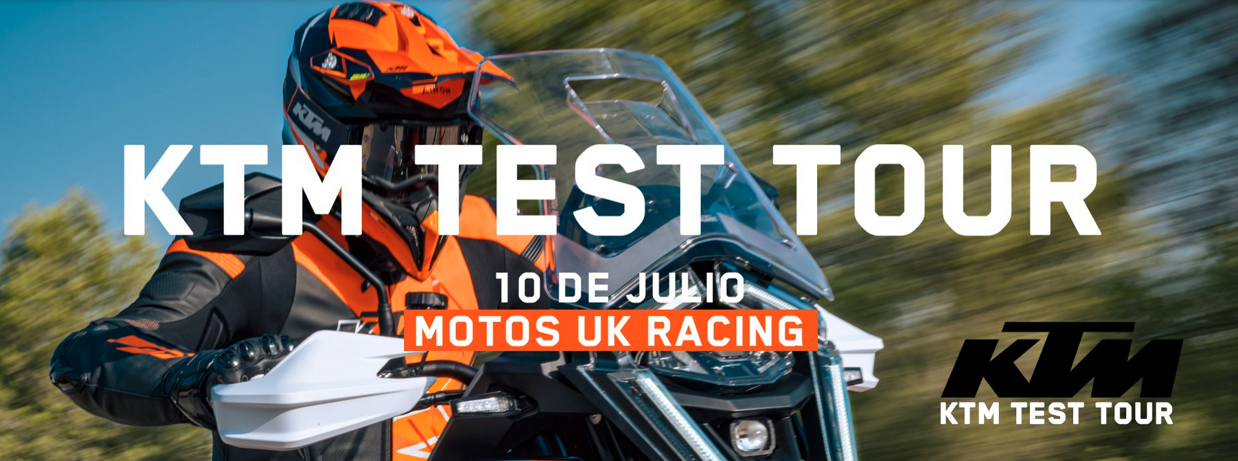 ktm test tour