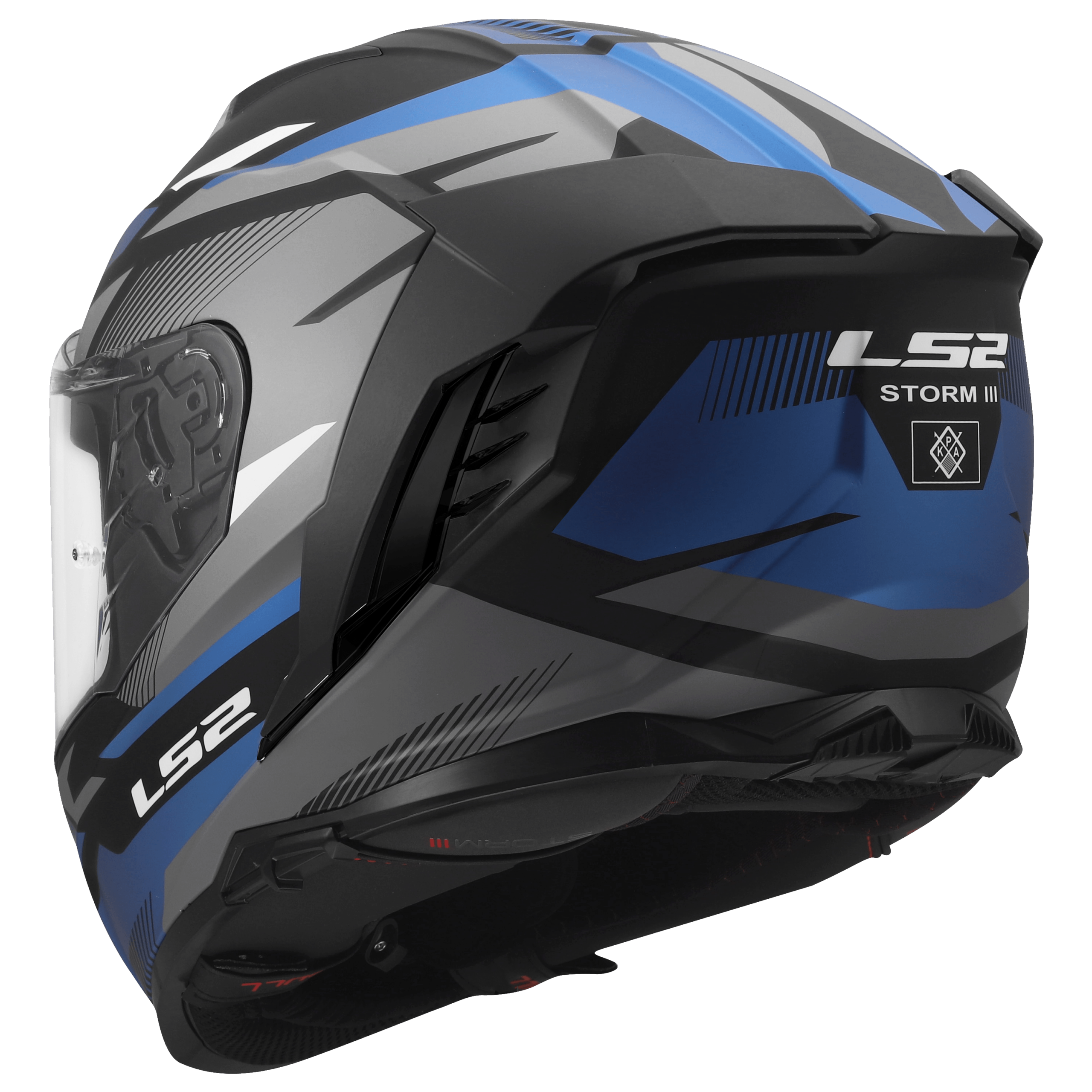 LS2 FF818 STORM III KOMAI BLACK BLUE
