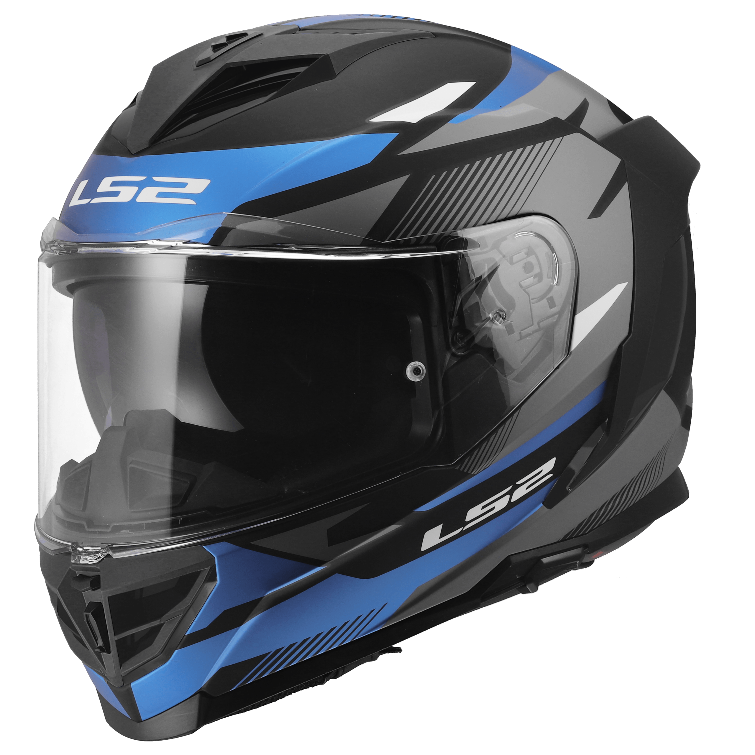 LS2 FF818 STORM III KOMAI BLACK BLUE