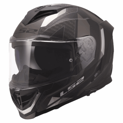 LS2 FF818 STORM III SPORTY BLACK GREY